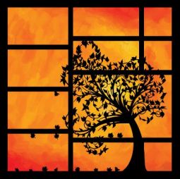The Falling Leaves Art